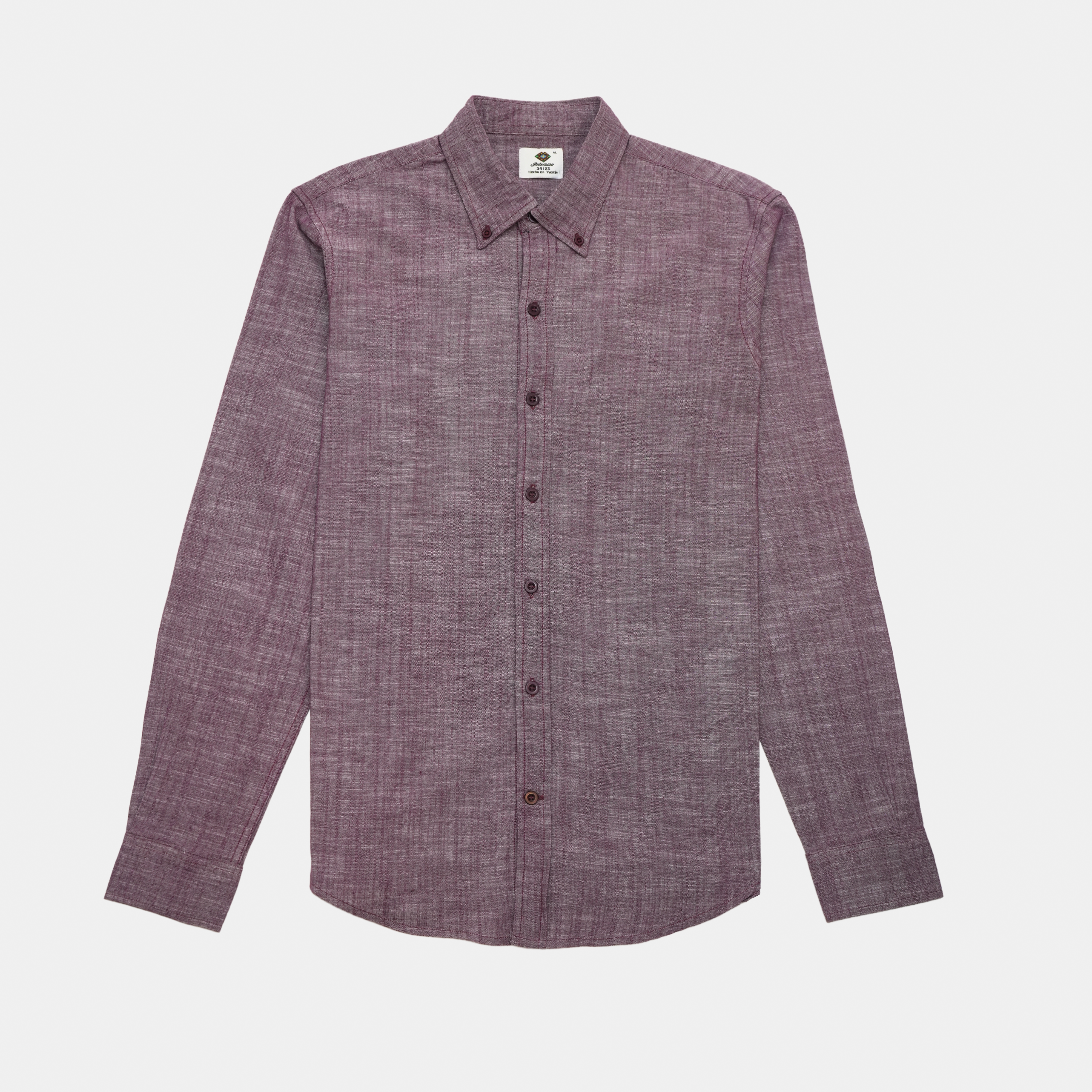 CAMISA ENERGY VIOLETA OXFORD MANGA LARGA