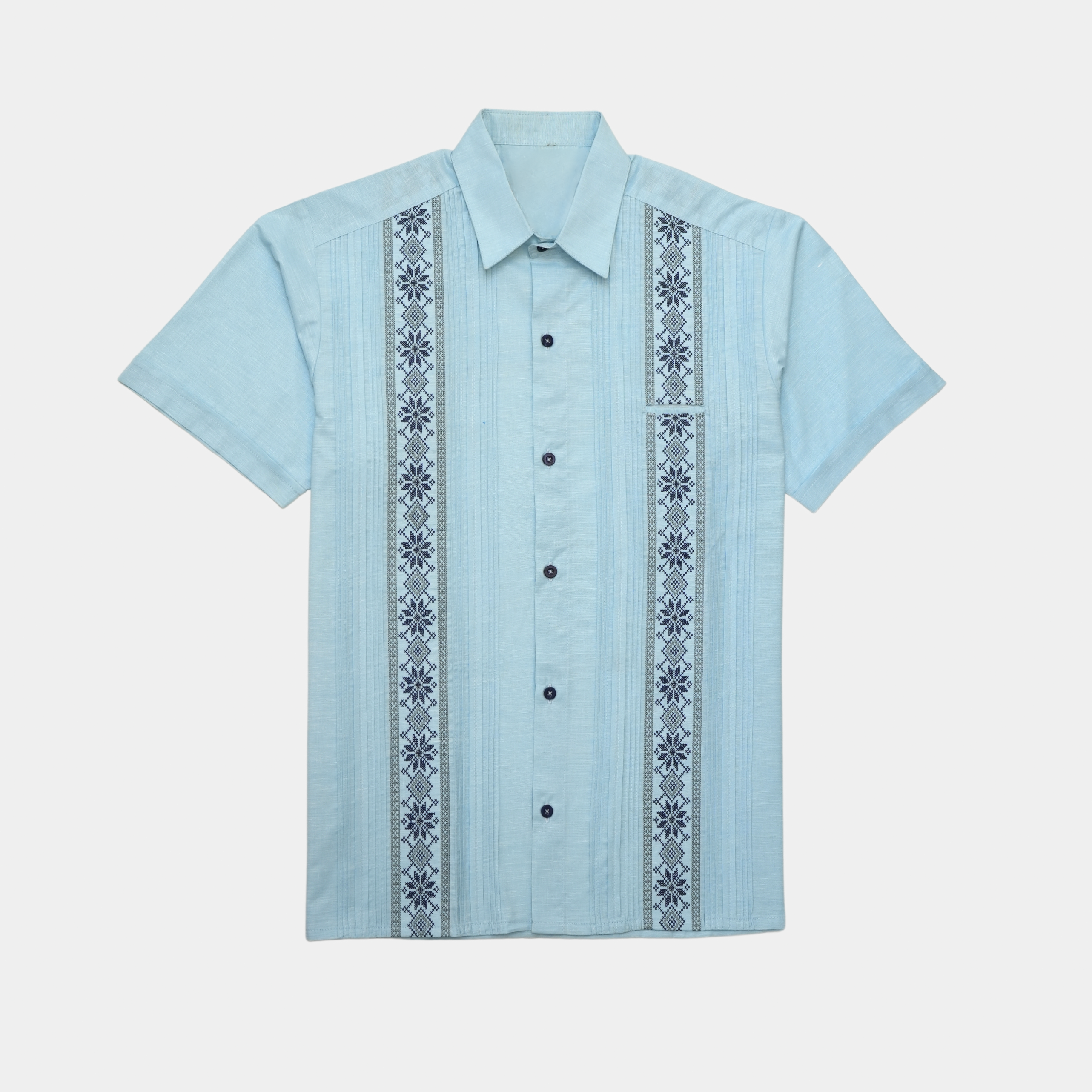 Guayabera André Blue mc 