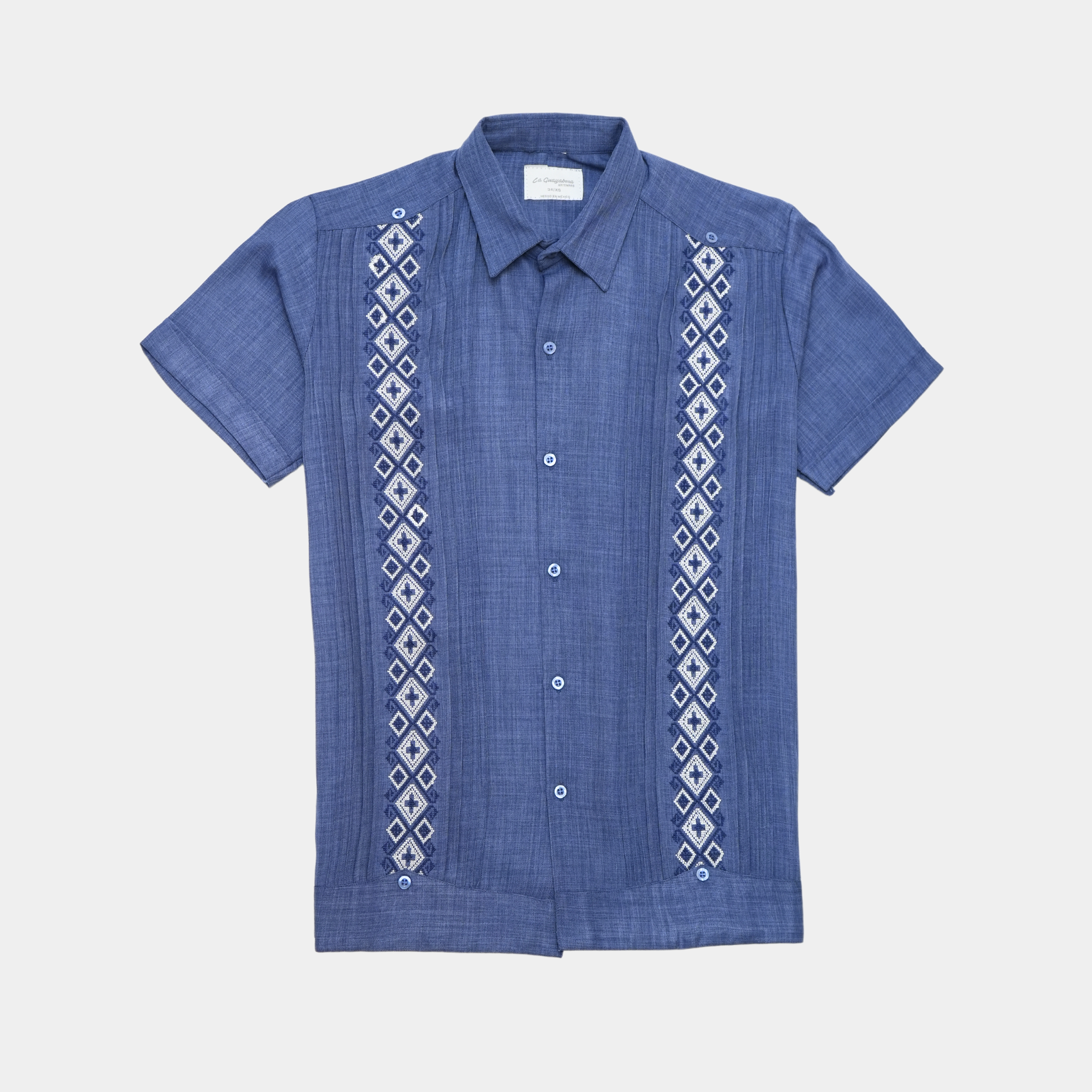 Guayabera André Blue mc 